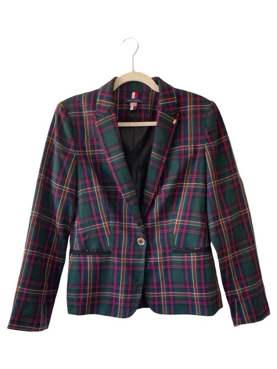 Tommy Hilfiger Jackets & Blazers - Vintage 90s Tommy Hilfiger Tartan Plaid Blazer Y2K  Size 8